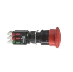 Schneider XB6AS8349B 30 mm Kırmızı Mantar Kafalı Acil Durdurma Butonu