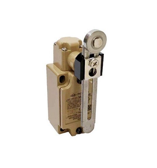 Moujen MJ-7108 Açısal Kol Ayarlı Makaralı 45 Derece Limit Switch